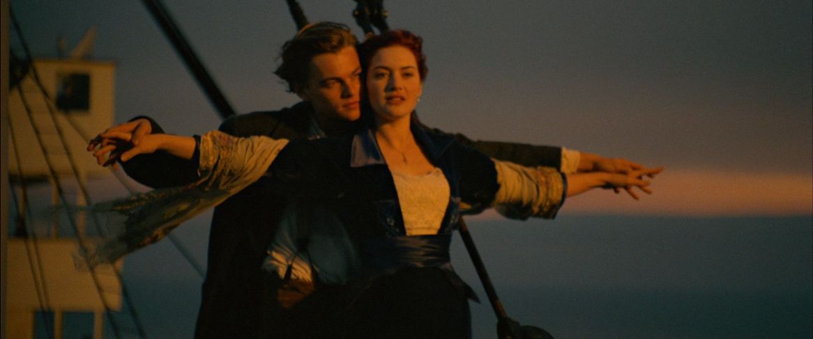 Kate Winslet e la premiere di Titanic sfortunata Titanic di James Cameron con Leonardo DiCaprio, Kate Winslet, Billy Zane, Bernard Hill, Bill Paxton streaming