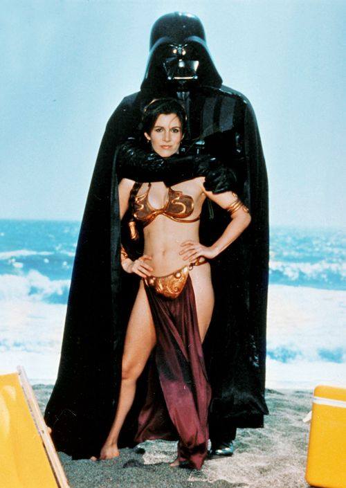 Carrie Fisher la principessa Leia sexy bikini 6