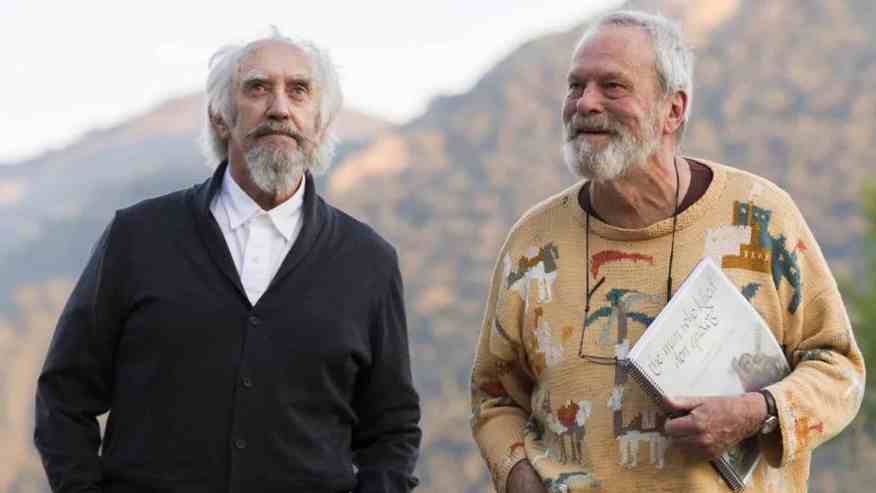 Terry Gilliam, Jonathan Pryce, The man who killed Don Chixotte set L'uomo che uccise Don Chisciotte