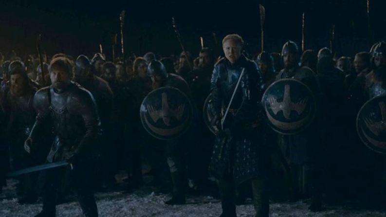 Immagini di Game of Thrones 8X03 brienne jamie lannister