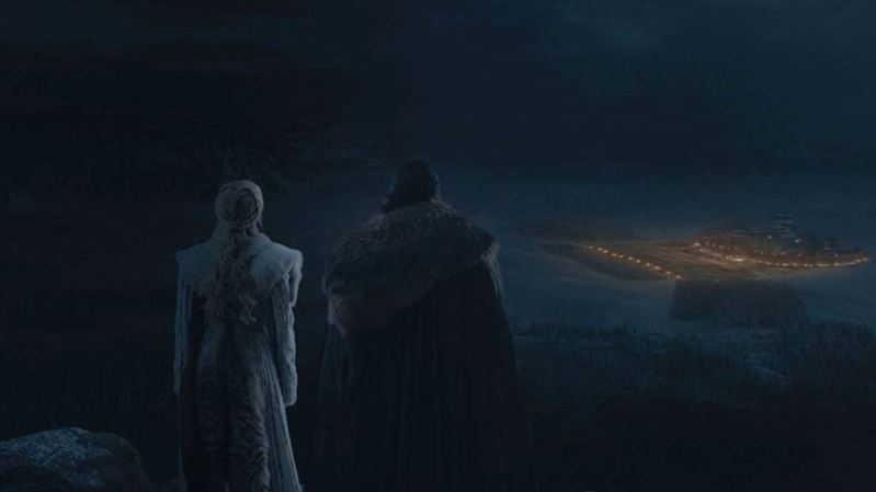 Immagini di Game of Thrones 8X03 daenerys jon